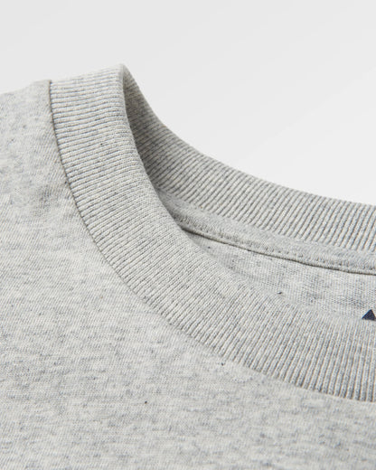 Odyssey Recycled Cotton LS T-Shirt - Mid Grey Marl