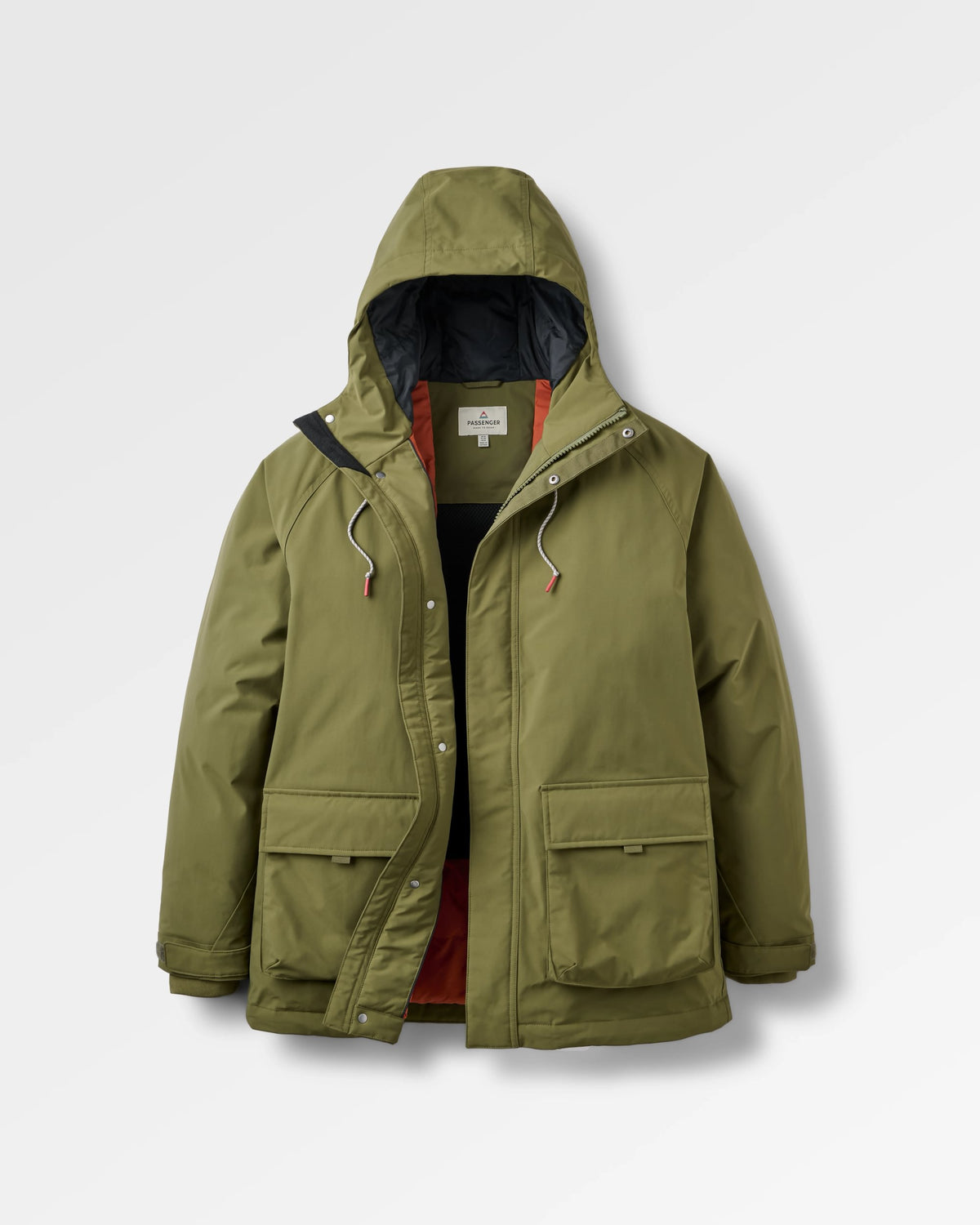 Baltic Insulated Parka - Khaki - Flatlay