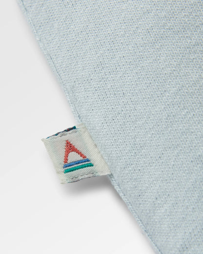 Outsiders Recycled Cotton T-Shirt - Ice Blue - Flatlay