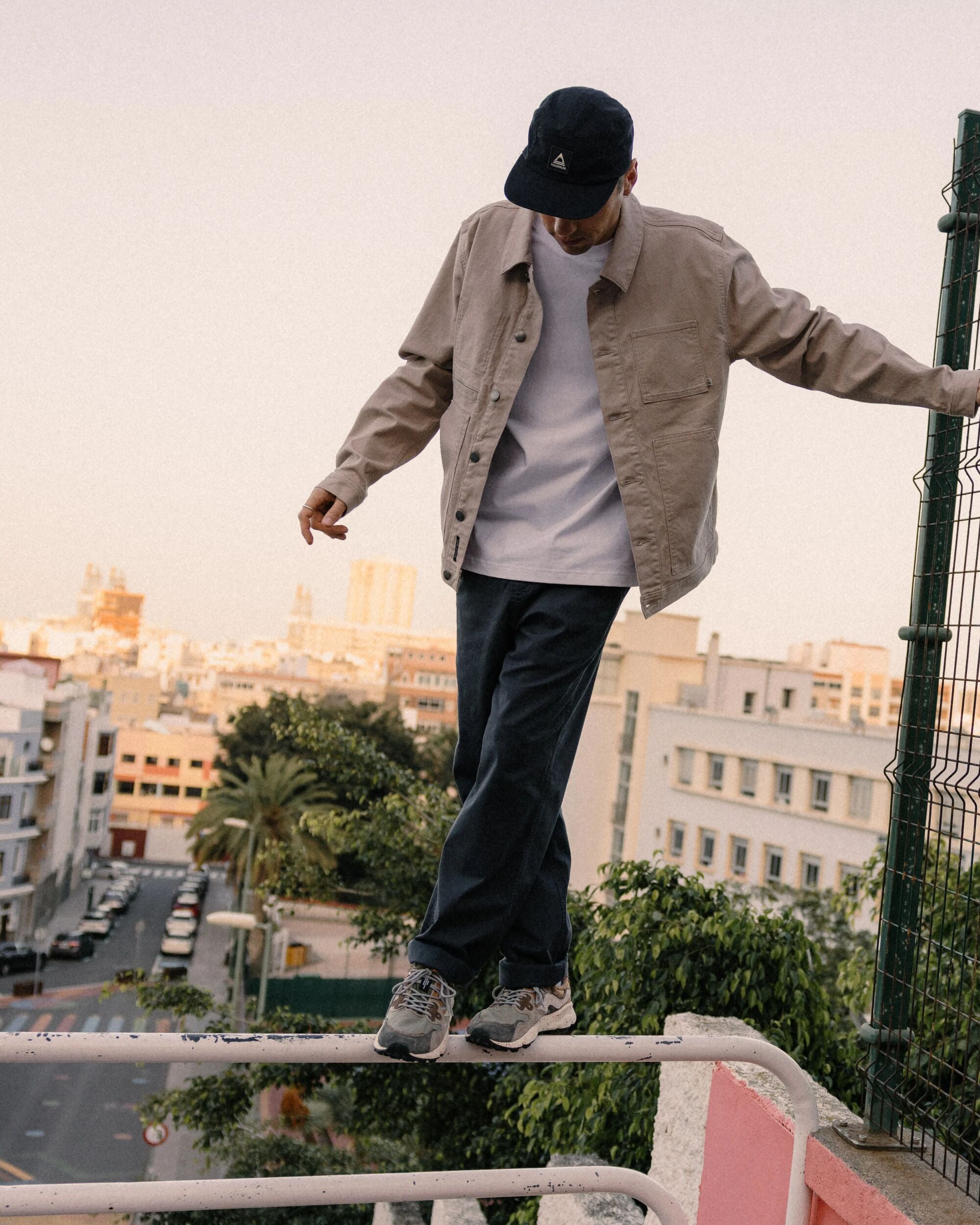 Vantage Canvas Jacket - Simply Taupe - Lifestyle