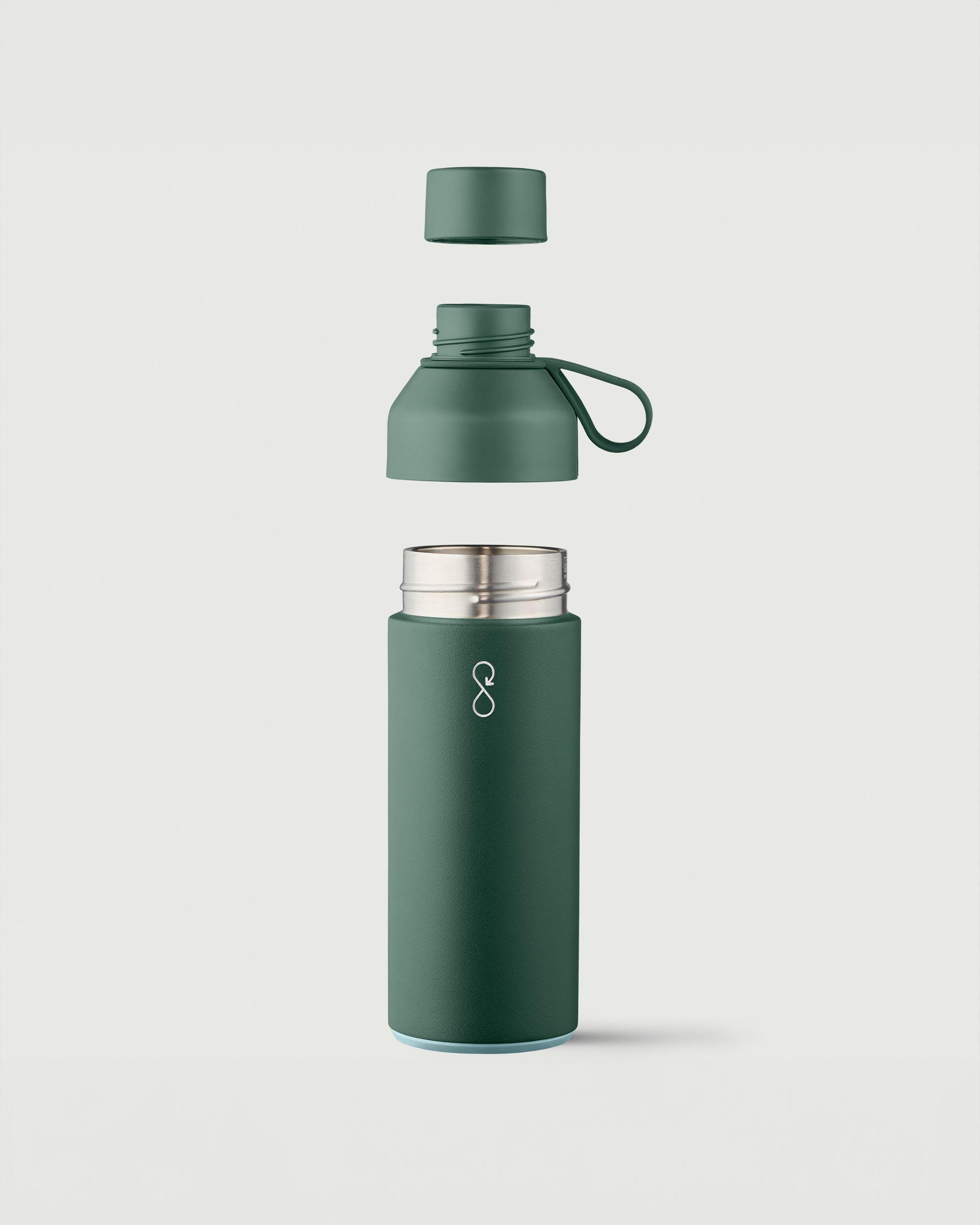 Original Ocean Bottle 500ml - Forest Green - Flatlay