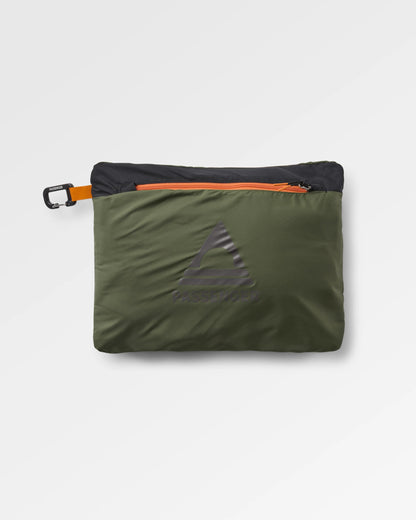 Daybreak Lightweight Thermore® Insulated Vest - Faded Black/Khaki - Flatlay