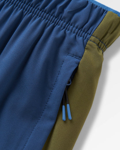 Swift Recycled Trail Short - Dark Denim - Flatlay