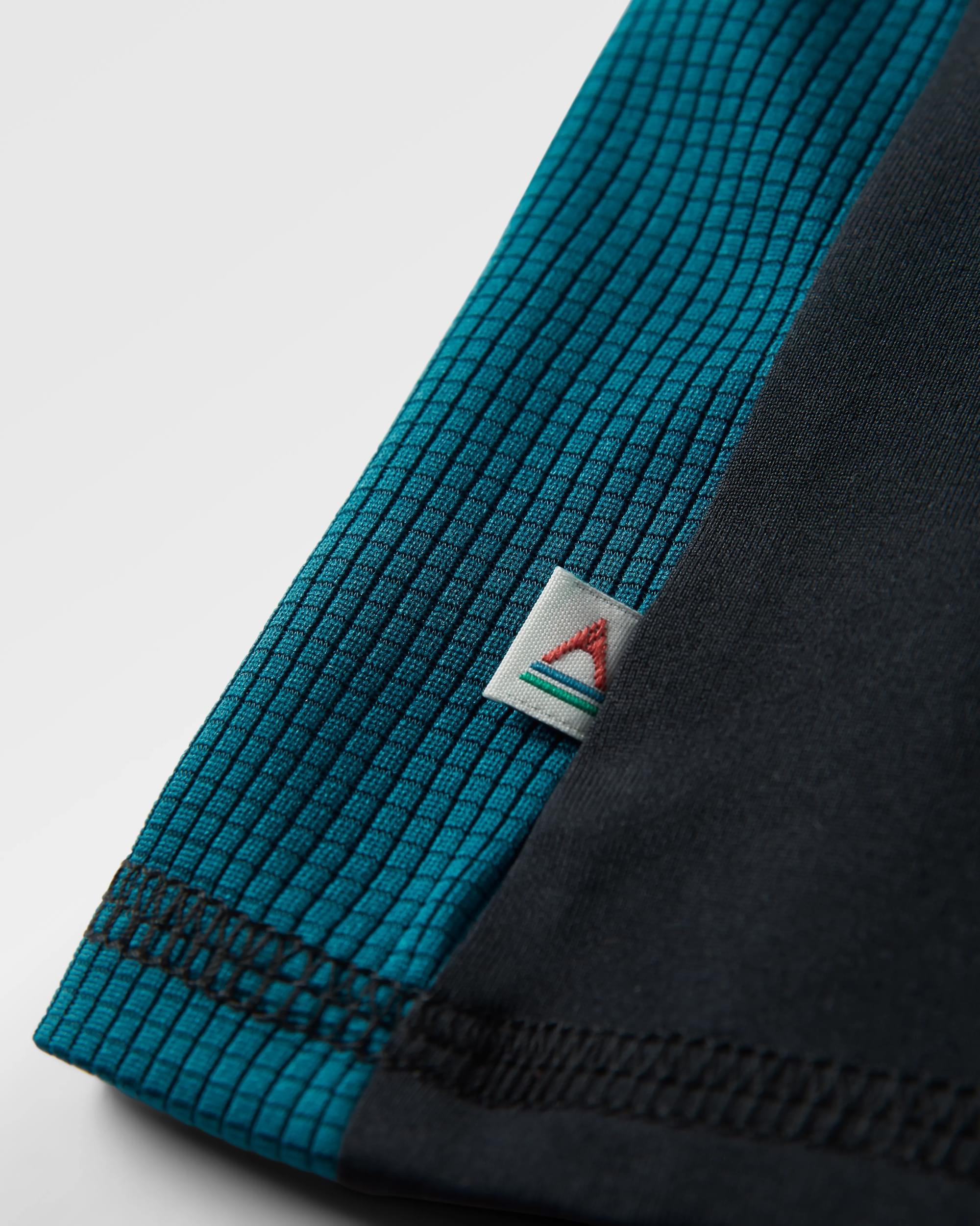 Lakeside Recycled Active T-Shirt - Black - Flatlay