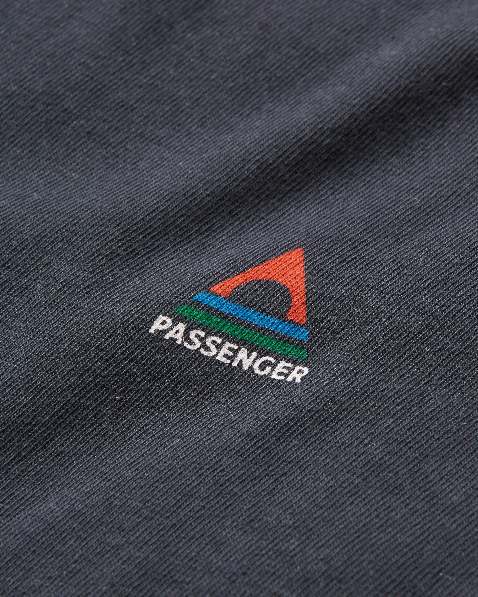 Classic Recycled Cotton LS T-Shirt - Black - Flatlay