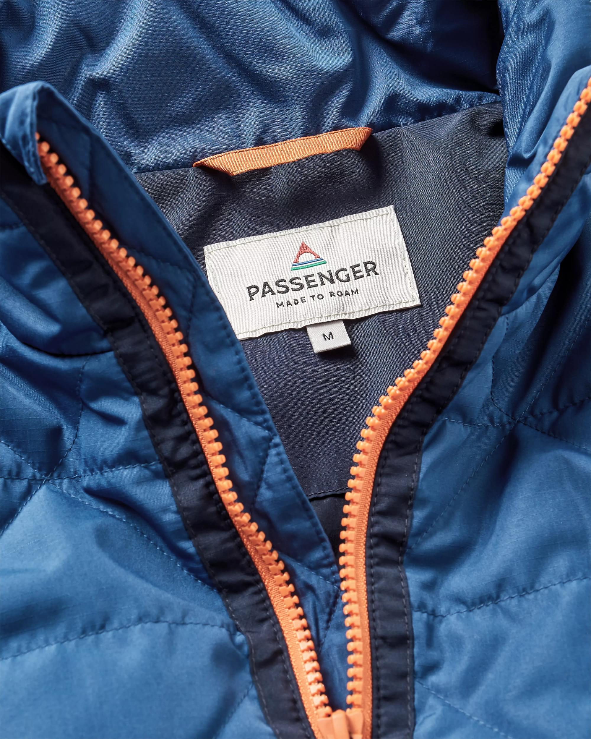 Pursue Recycled Thermore® Insulated Jacket - Dark Denim/ Deep Navy - Flatlay