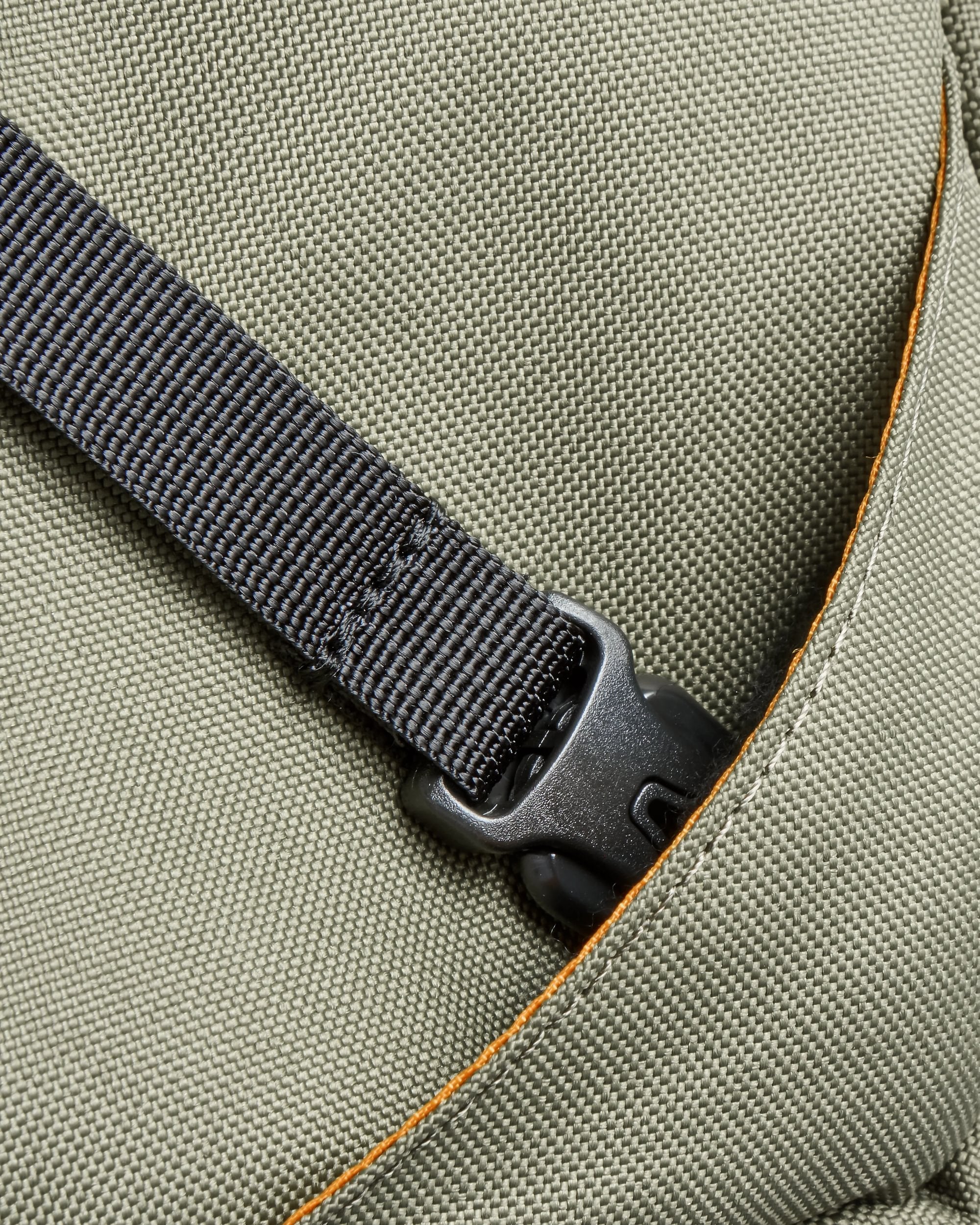 Wayfarer Recycled Backpack Duffel - Khaki - Flatlay