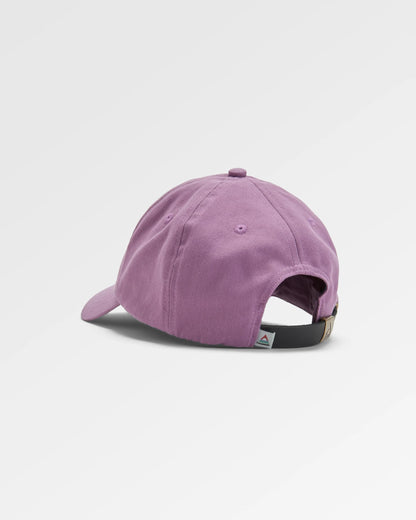 Classic Recycled Cotton 6 Panel Cap - Grape