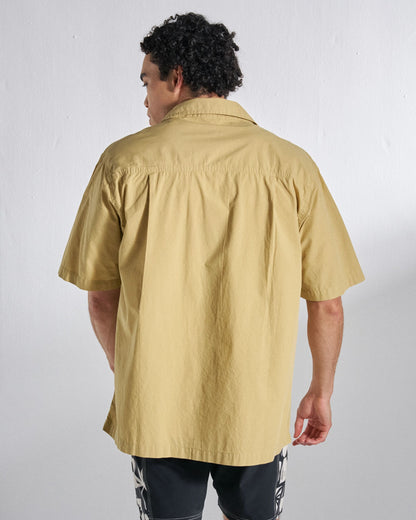 Acreage Shirt - Warm Beige - Studio Model