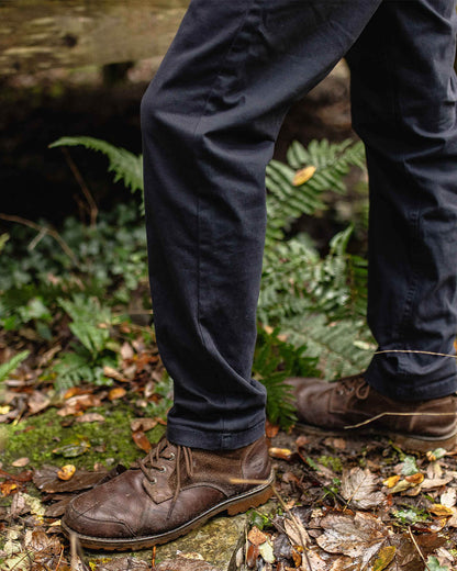 Pantalon en Coton Bio 365 - Noir Délavé