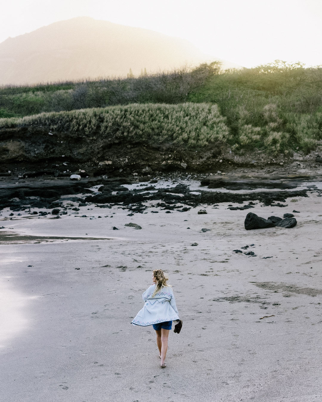 Leif Recycled Yarn Cardigan - Off White