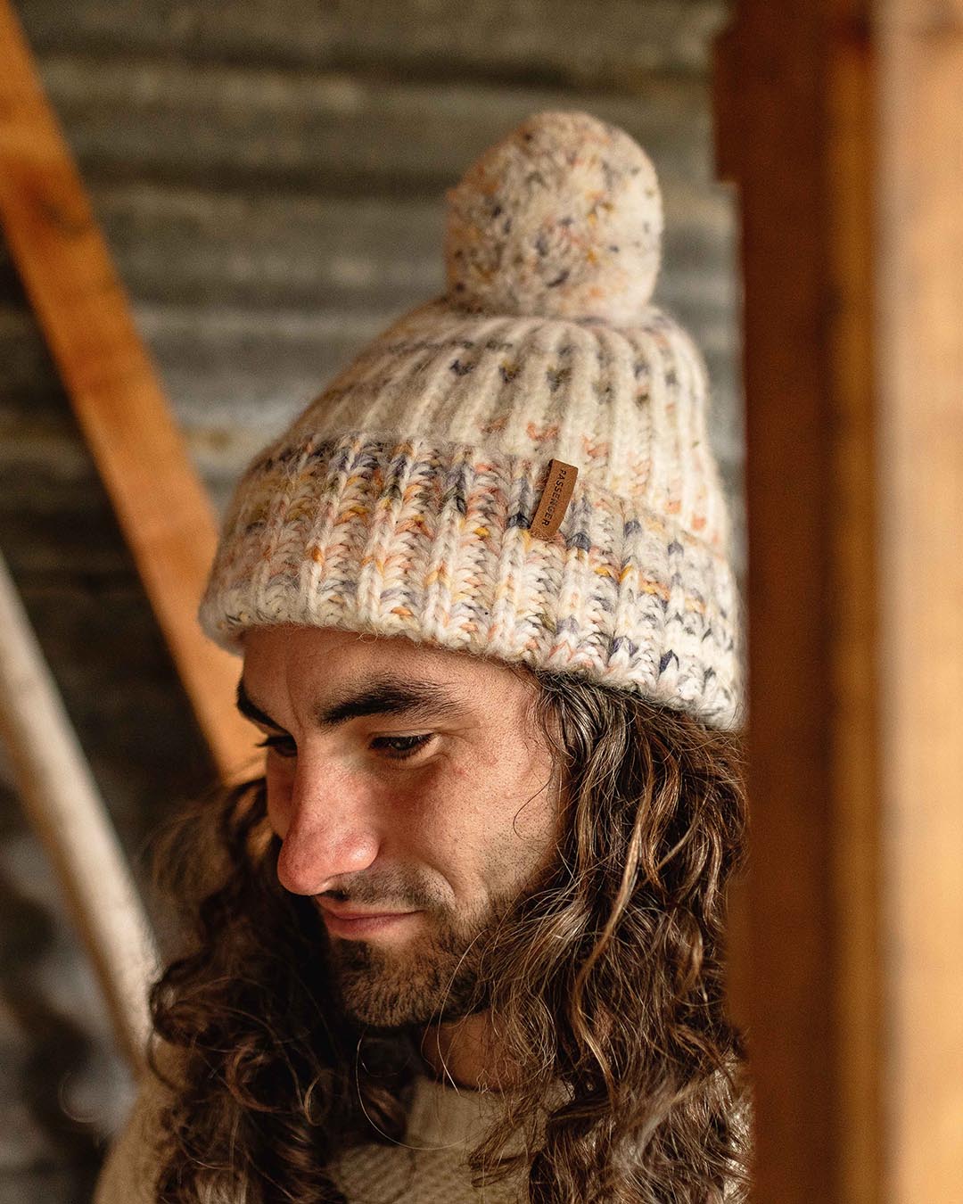 Male_Mellow Bobble Hat - Hazy Multi