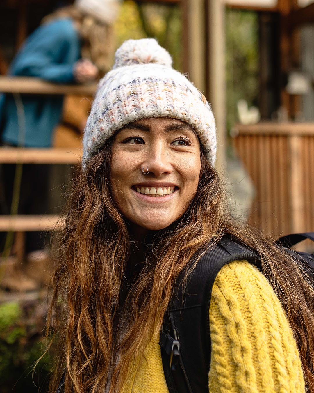 Male_Mellow Bobble Hat - Hazy Multi