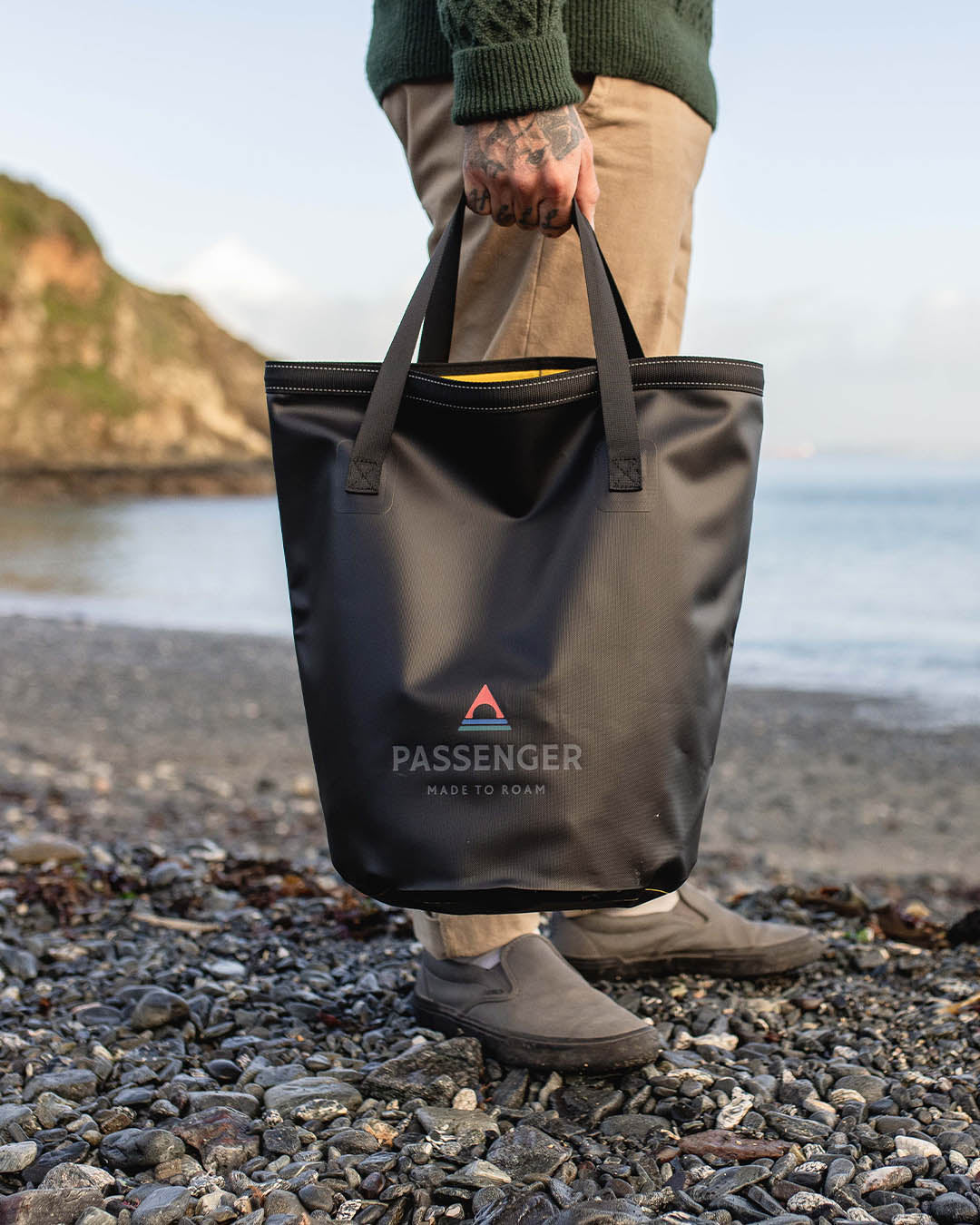 Recycled Bucket Bag - Black