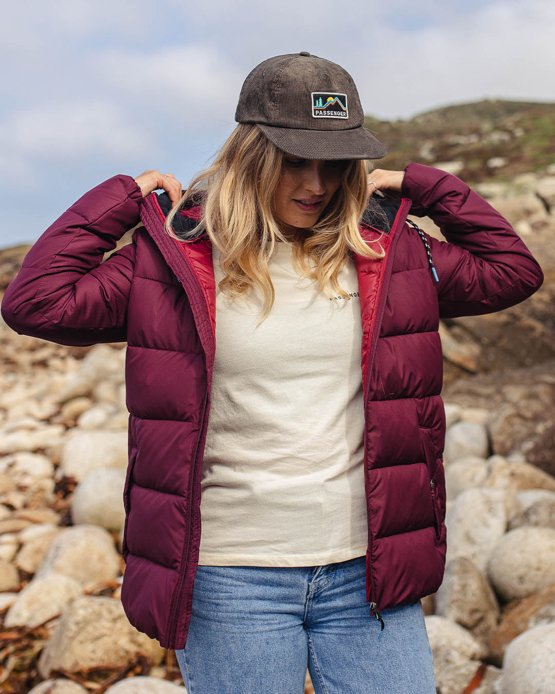 Parks Recycled Insulated Jacket - Wine – Passenger