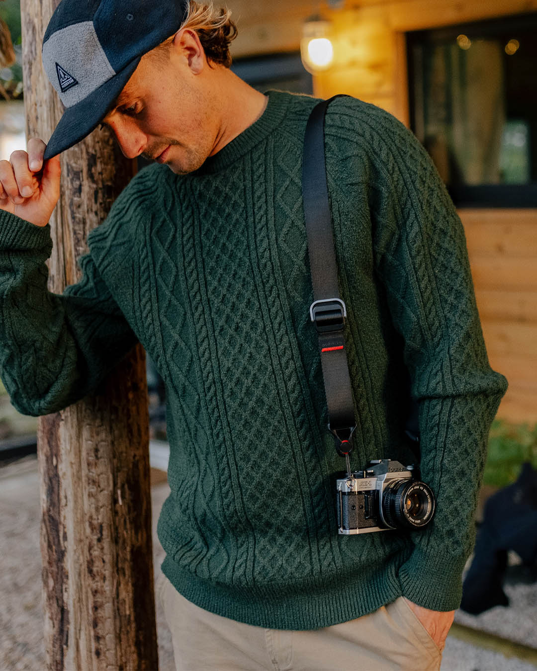 Sandbar Cable Jumper - Fir Tree