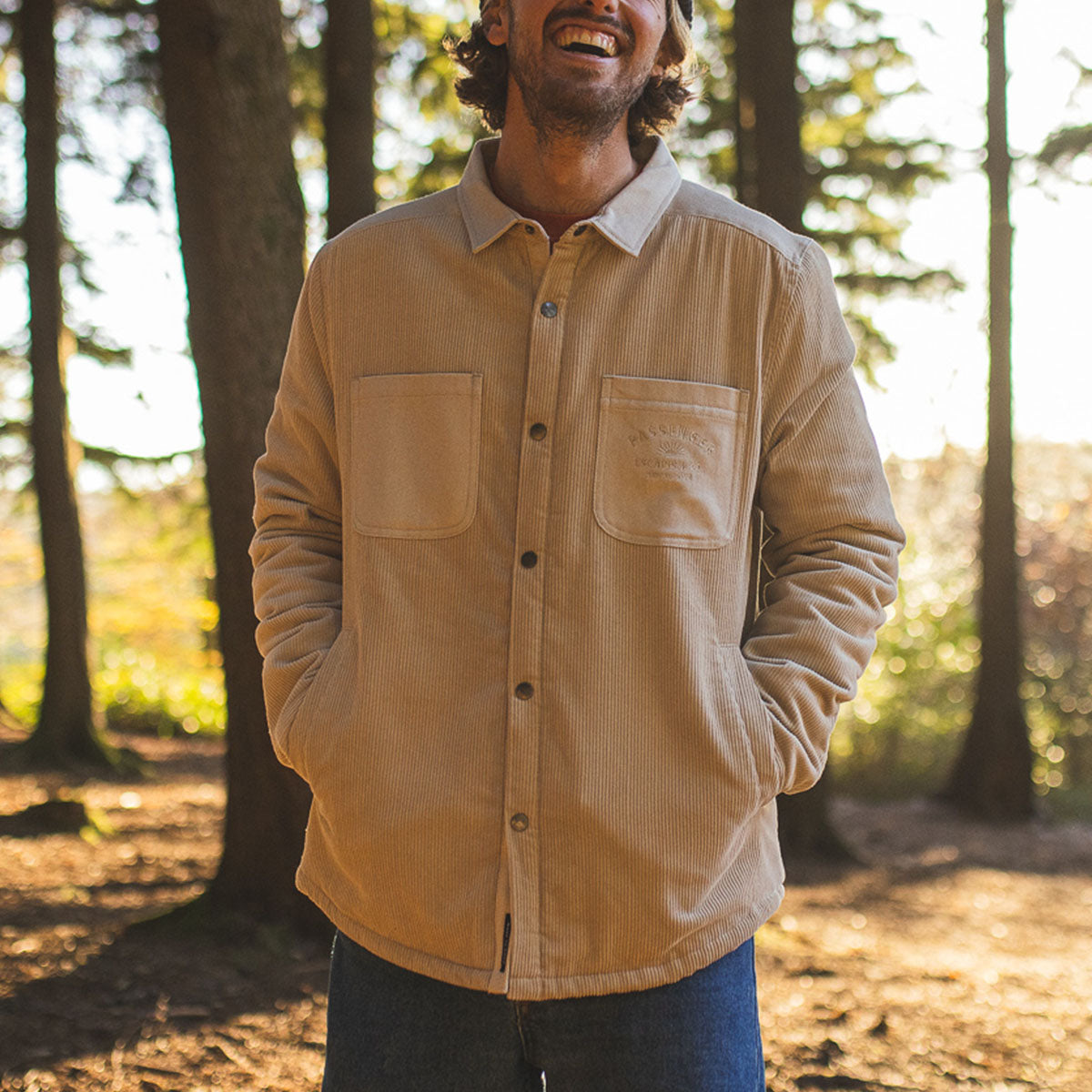 Kodiak Cord Shirt - Feather Gray