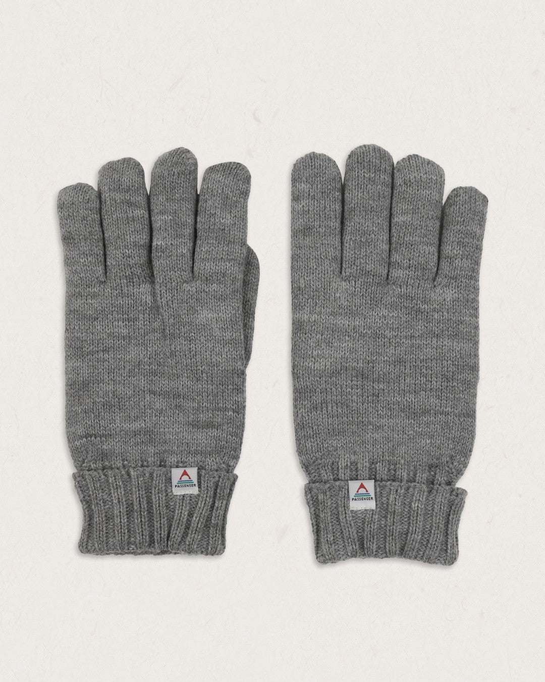 Gale Recycled Acrylic Knitted Gloves - Flecked Grey Marl