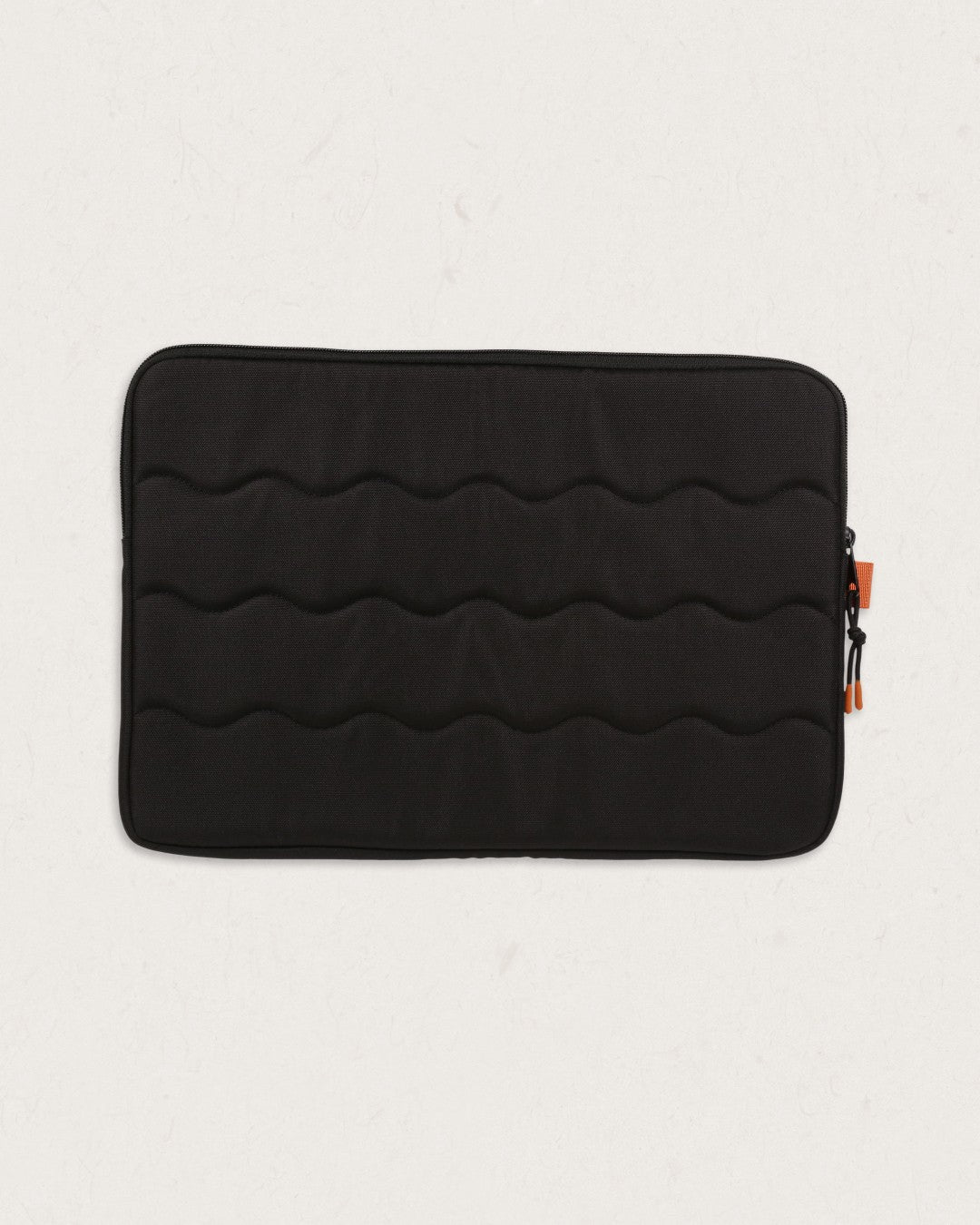 On-The-Go Recycled Laptop Sleeve - Black/ Khaki
