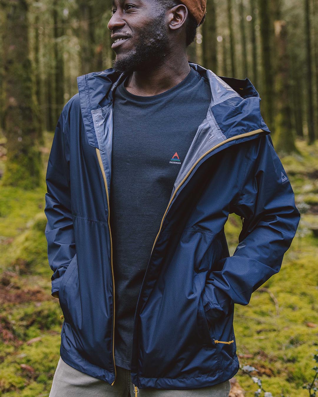 Echo Recycled Waterproof Jacket - Deep Navy