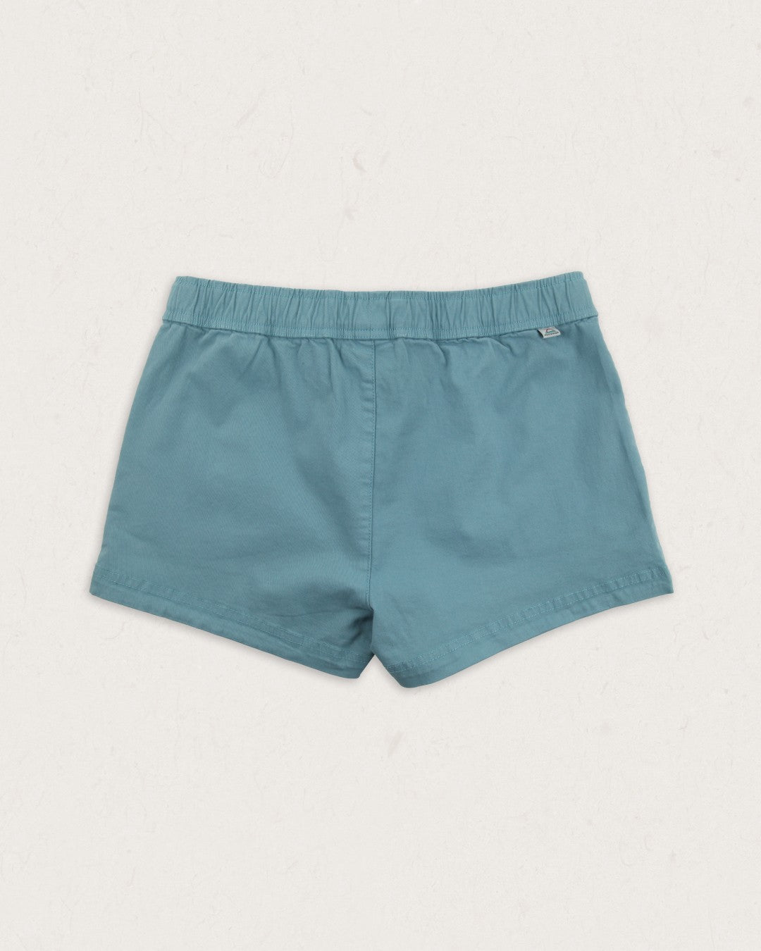 Del Sur Adjustable Waist Organic Cotton Short - Ocean Blue