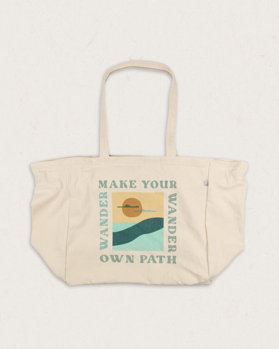 Sunrise Organic Cotton Tote Bag - Off White